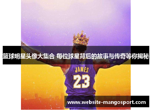 篮球明星头像大集合 每位球星背后的故事与传奇等你揭秘