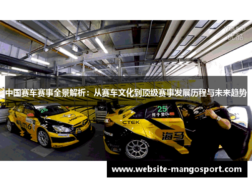 中国赛车赛事全景解析:从赛车文化到顶级赛事发展历程与未来趋势